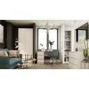 Стол с ящиками SV-МЕБЕЛЬ (МС Бриз-1 К) Ясень Анкор светлый